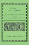 Aulus Gellius: Attic Nights, Books 11-20 (Auli Gelli Noctes Atticae: Libri XI-XX) cover