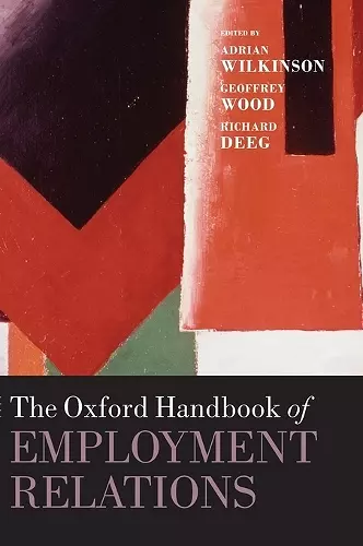 The Oxford Handbook of Employment Relations cover