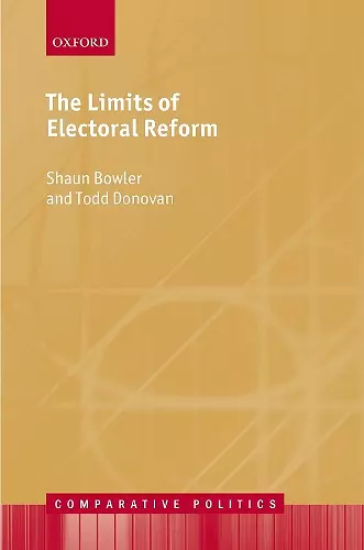 The Limits of Electoral Reform cover