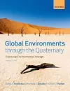 Global Environments through the Quaternary cover