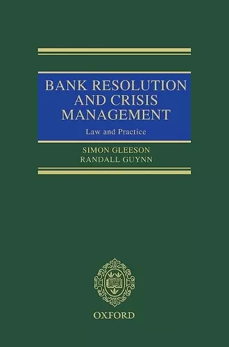 Bank Resolution and Crisis Management cover