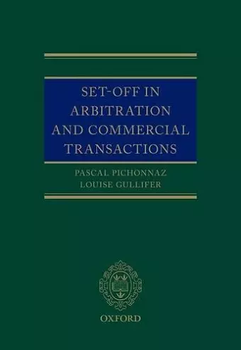 Set-Off in Arbitration and Commercial Transactions cover