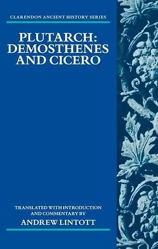 Plutarch: Demosthenes and Cicero cover