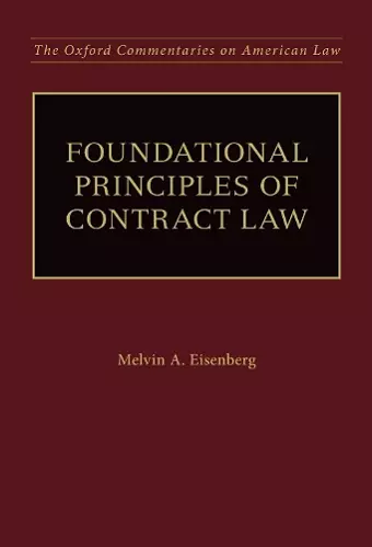 Foundational Principles of Contract Law cover