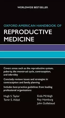 Oxford American Handbook of Reproductive Medicine cover