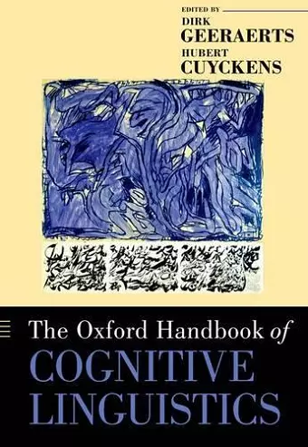 The Oxford Handbook of Cognitive Linguistics cover