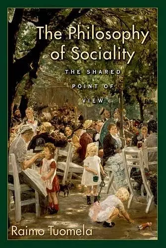 The Philosophy of Sociality cover