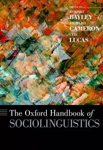 The Oxford Handbook of Sociolinguistics cover