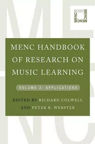 MENC Handbook of Research on Music Learning cover