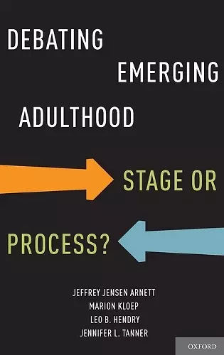 Debating Emerging Adulthood cover