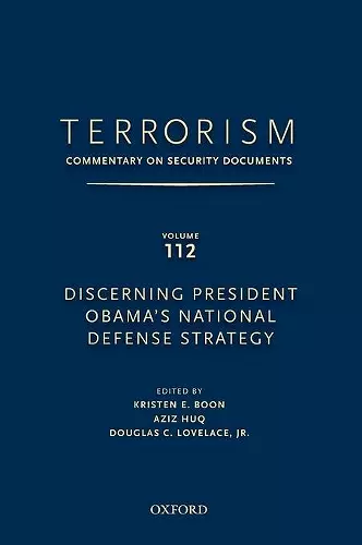 TERRORISM: Commentary on Security Documents Volume 112 cover