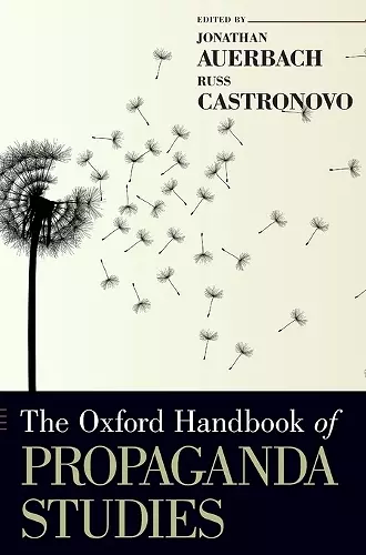 The Oxford Handbook of Propaganda Studies cover