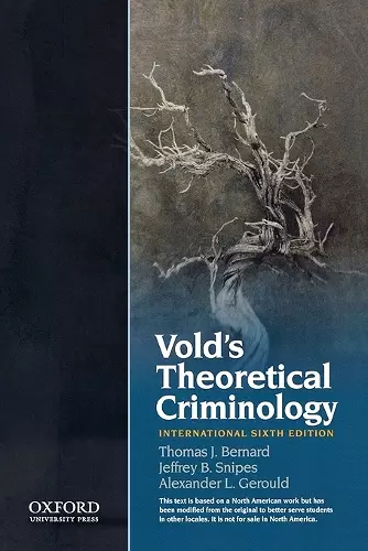 Vold's Theoretical Criminology cover