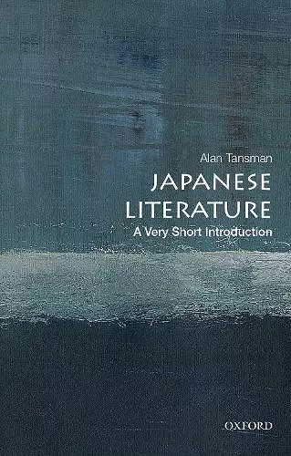 Japanese Literature: A Very Short Introduction cover
