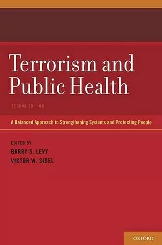 Terrorism and Public Health cover