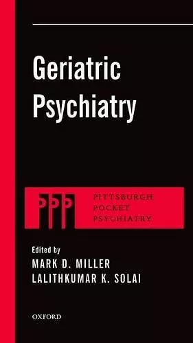 Geriatric Psychiatry cover