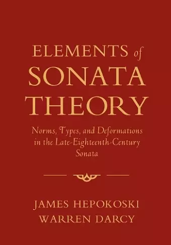 Elements of Sonata Theory cover