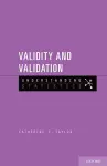 Validity and Validation cover