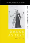Dance as Text cover
