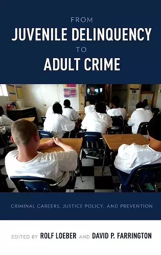 From Juvenile Delinquency to Adult Crime cover