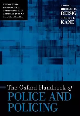 The Oxford Handbook of Police and Policing cover