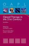 Opioid Therapy in the 21st Century cover