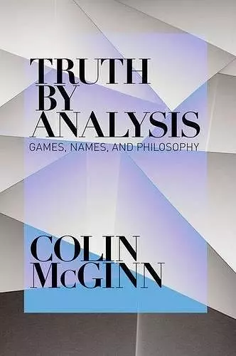 Truth by Analysis cover