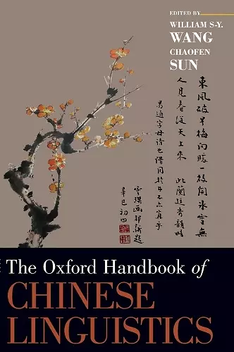 The Oxford Handbook of Chinese Linguistics cover