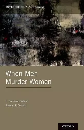 When Men Murder Women cover