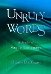 Unruly Words cover