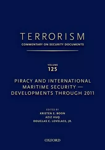 TERRORISM: COMMENTARY ON SECURITY DOCUMENTS VOLUME 125 cover