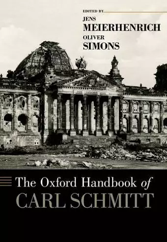 The Oxford Handbook of Carl Schmitt cover