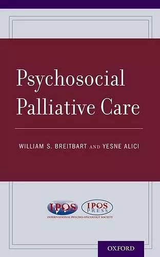 Psychosocial Palliative Care cover