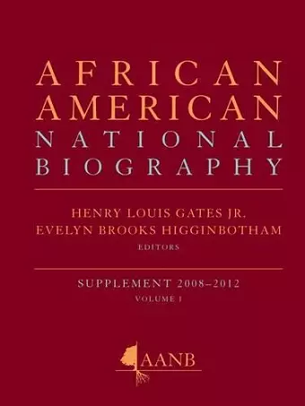 African American National Biography Supplementary cover