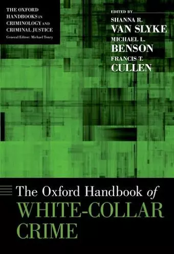 The Oxford Handbook of White-Collar Crime cover