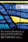 The Oxford Handbook of Quantitative Methods in Psychology, Vol. 1 cover