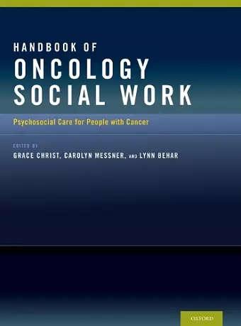 Handbook of Oncology Social Work cover