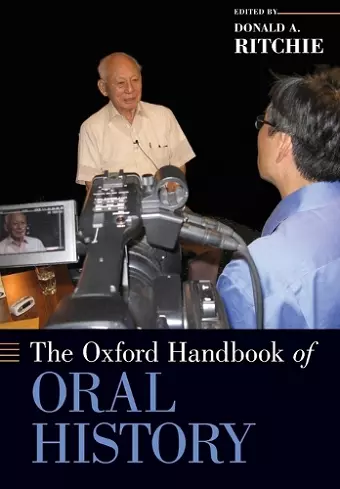 The Oxford Handbook of Oral History cover