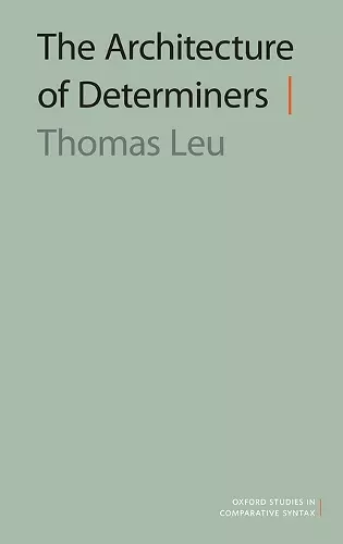 The Architecture of Determiners cover