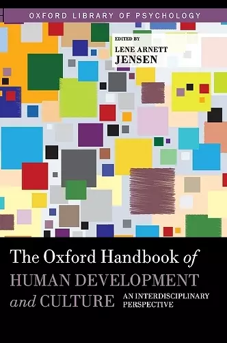 The Oxford Handbook of Human Development and Culture cover