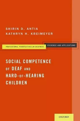 Social Competence of Deaf and Hard-of-Hearing Children cover