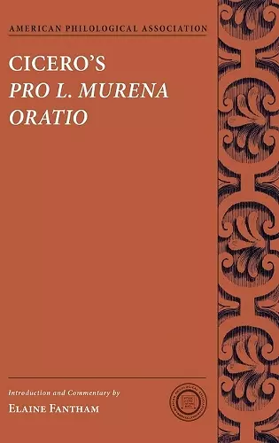 Cicero's Pro L. Murena Oratio cover