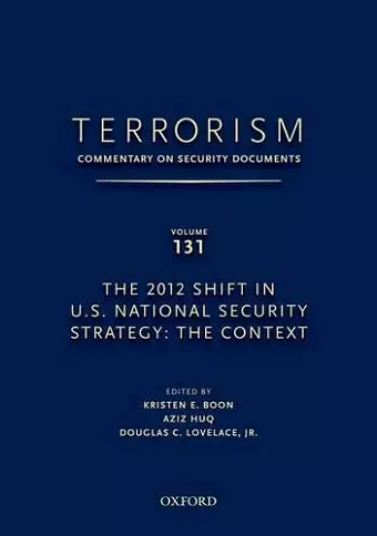 TERRORISM: COMMENTARY ON SECURITY DOCUMENTS VOLUME 131 cover