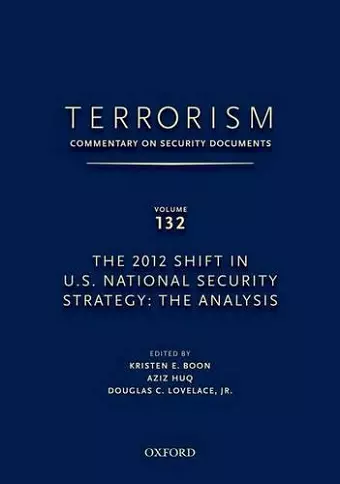 TERRORISM: COMMENTARY ON SECURITY DOCUMENTS VOLUME 132 cover