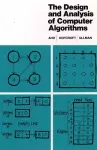 Design and Analysis of Computer Algorithms, The cover