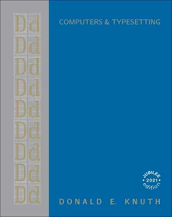 Computers & Typesetting, Volume D cover