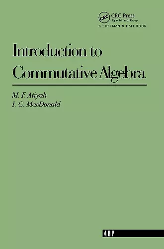 Introduction To Commutative Algebra cover