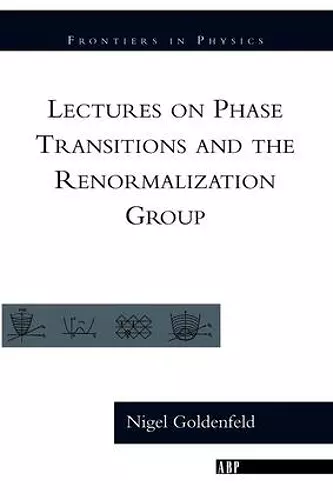 Lectures On Phase Transitions And The Renormalization Group cover