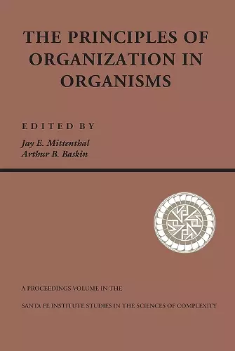 Principles Of Organization In Organisms cover
