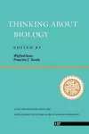 Thinking About Biology cover